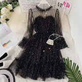 A-Linien-Tüllkleid